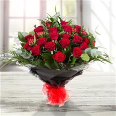Red Roses bouquet 24 blooms